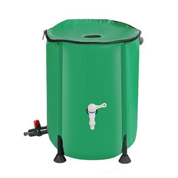 stsg汽车用品  雨水收集桶洗车用水桶可折叠储水桶 绿色 1000l