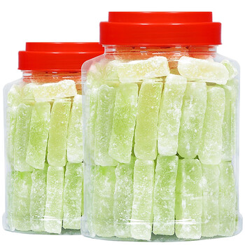 馋遇萌新货冬瓜糖500g老式冬瓜条糖东瓜糖砖商用怀旧零食蜜饯 精品小
