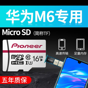 ȷ棨PioneerΪƽרøTFڴ濨M6 M5 M4չmicro sdݴ洢 16GB Ϊƽרøڴ濨 TF++װ