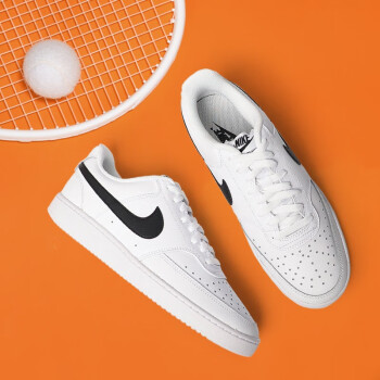 耐克（NIKE）男鞋2023冬款COURT VISION轻便运动鞋复刻简版空军一号板鞋DH2987 DH2987-001 42