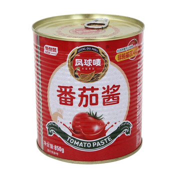 凤球唛番茄沙司850克番茄酱手抓饼蘸薯条炸土豆烧烤面食糖醋排骨蘸料