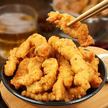 农家小酥肉熟食油炸酥肉火锅食材苏肉猪肉下酒菜即食年货 500g*4袋