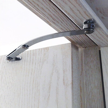 卧楚窗户防风固定器房门限位器平开门定位防风折叠拉杆外推外开内开窗