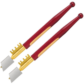 钻石玻璃刀金刚石木柄直杆切割刀划厚玻璃家用硅片天然钻石玻璃刀