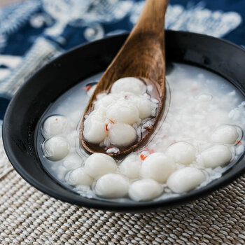 拼团秒~ 桂花酒酿圆子435g 浆板圆子 元宵小汤圆 宁波特产 老字号