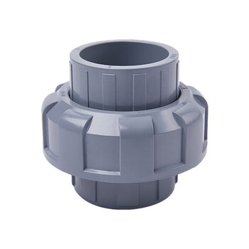 隽佑 upvc活接快速活接 活结接头直通 dn50内径63mm 一个价