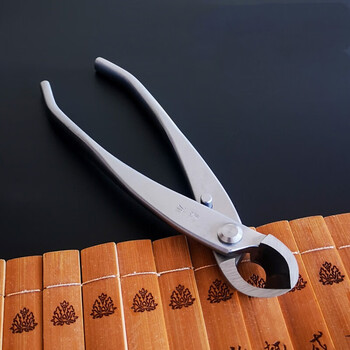 叉枝剪斜口剪斜球剪盆景修剪造型制作专用朱记工具盆景剪刀钳 鼎木 不