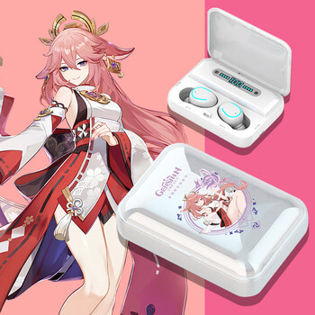 耳机联名同款周边神游戏魈刻晴甘雨温迪八重神子动漫二次元双lzqly