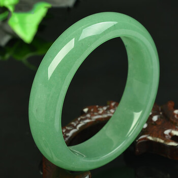 达米安darmian玉手镯绿色石英岩镯子送女友送老婆妈妈生日母亲节礼物