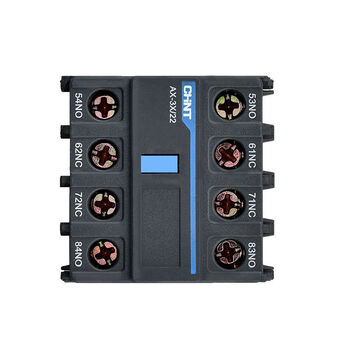 正泰(chint)zl 接触器辅助触头   ax-3x/22