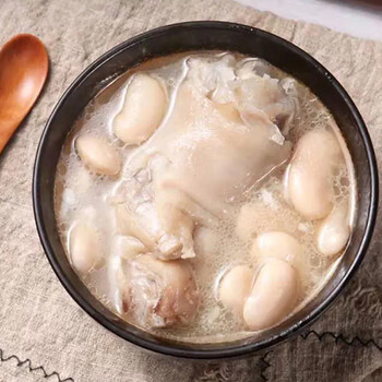 泛洲滋味轩芸豆蹄花猪蹄加热即食速冻速食熟食半成品