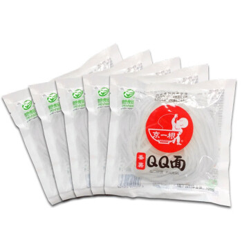 京一根 方便食品 番薯QQ面 老北京细粉丝 红薯鲜米粉 火锅粉120g*5袋