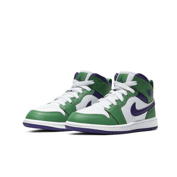 耐克(nike)aj1幼童 air jordan 1 mid (ps) 運動童鞋 640734-300 綠