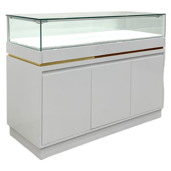 嘉菁衍日本进口品质珠宝展示柜带灯玻璃柜台玉器文物展览陈列多功能