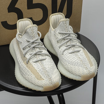 romdink椰子鞋男350满天星新款脏橙天使透气真爆女椰子鞋子潮 须白