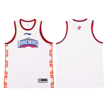 李宁cba比赛服男23赛季南京同曦球衣联盟版速干透气篮球背心aays381