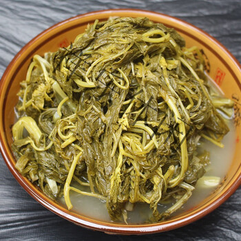 贵州酸菜贵州农家自制无盐小酸菜小油菜青菜萝卜酸菜现做现发豆米 2斤