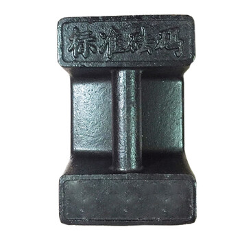 康格雅 法码铸铁标准砝码 电梯配重健身校准压铁 2kg锁型铸铁砝码