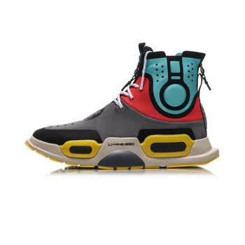 李宁纽约时装周走秀款运动鞋潮流男鞋休闲鞋时尚舒适跑步鞋agbn054