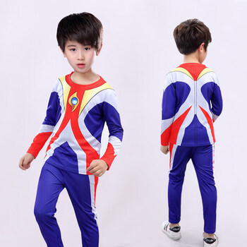 凯得丽斯奥特曼外套秋季童装赛罗奥特曼衣服男童纯棉奥特曼服装迪迦