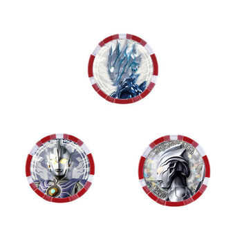 有】特利迦泽塔奥特曼勋章徽章新生代英雄密钥甄萌 雷杰多 赛迦 诺亚