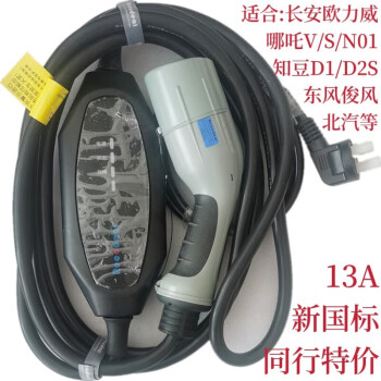 寶駿e100e200五菱ev50宏光mini充電槍榮威ei5騰勢比亞迪充電樁7kw 13a