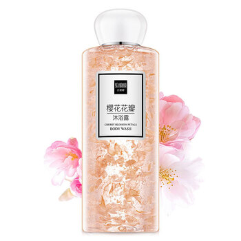 伊露莹樱花花瓣沐浴露清爽留香滋润保湿香水沐浴液深层清洁送女友樱花