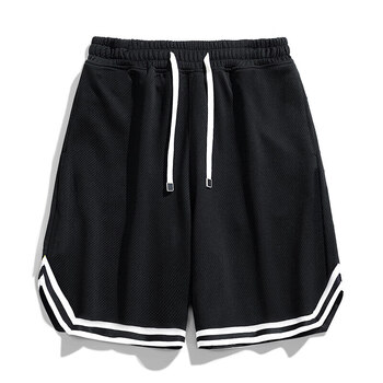 安德玛ua官方夏季休闲裤短裤五分裤男男女同款宽松运动潮牌港风黑色m