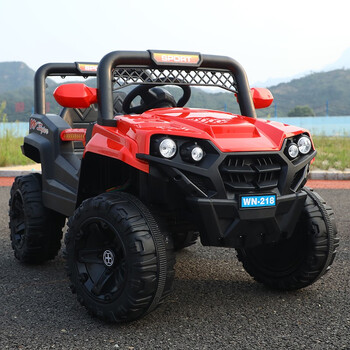 双人婴儿童电动车四轮可坐人宝宝越洛欧辰野汽车男女123456岁小孩遥控