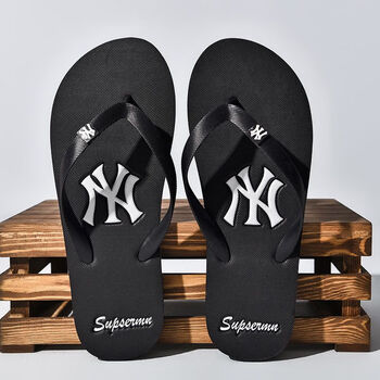 ny拖鞋男夏季人字拖潮流男士个性凉拖鞋防滑耐磨韩版外穿沙滩鞋 a27