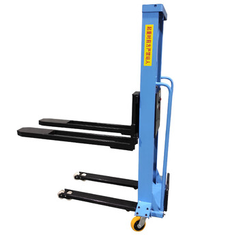 定制便携式电动叉车小型随车叉车1吨全自动上下卸货升降地牛搬运 1.