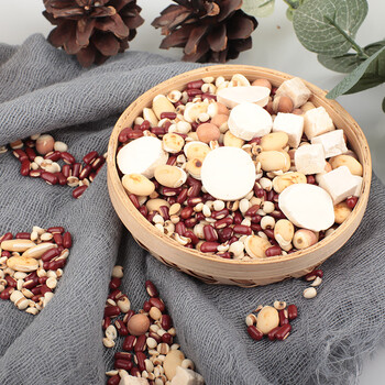 去炒赤小豆薏米山药茯苓芡实熟红豆小薏仁米茶湿气可打粉茶