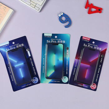 苹果模型手机修正带可爱创意改正带小学生初中大容量改正带涂改带 志