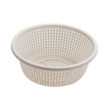 迎新必备塑料洗菜盆加厚菜篮子蔬菜筐洗菜篮筛子家用淘米滤水筛北极象