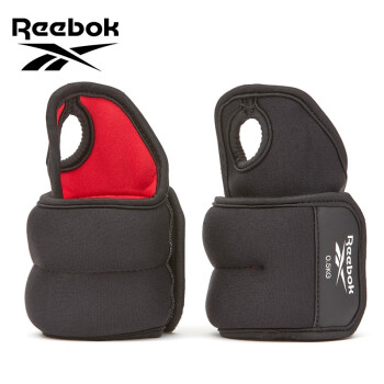Reebok锐步负重沙袋绑腿绑手跑步运动装备健身器材0.5KG*2只装RAWT-11210