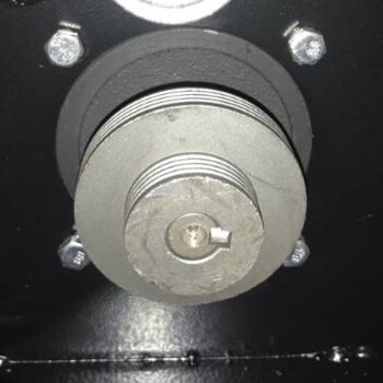 适用带锯轮带锯机配件上下轮主动轮从动轮配件地恩地带锯卡胶 14寸350