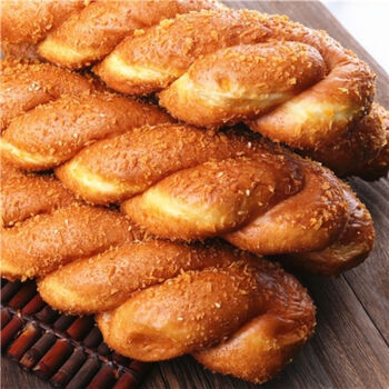 酸奶大麻花老北京老式夹心爆浆网红麻花松软特产小吃带馅大麻花8根超