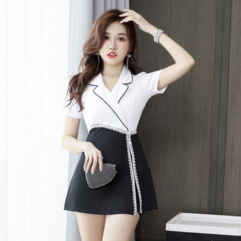 足疗技师工作服新款女套装显瘦美容师女美容院高端养生馆足浴气质