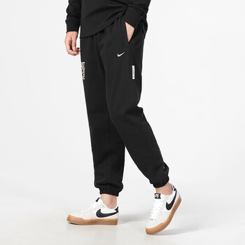 耐克（NIKE）长裤男2023春季新年款CNY加绒保暖卫裤收口小脚休闲裤FD4062-010 FD4062-010 S
