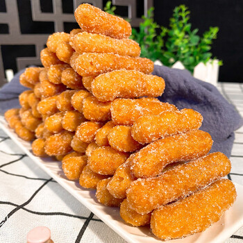 掌亲品湖北天门特产油京果雪花条糯米条传统糕点怀旧老味道500g 5斤