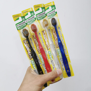 8支装 ebisu惠百施牙刷 软毛宽头超细细毛超软月子家庭装家用 【52】