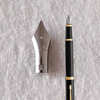 钢笔尖可替换钢笔威雅都市笔尖笔头05笔尖通用笔麒麟款黑色笔新款笔尖