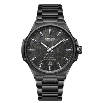 【商场同款】依波(ebohr)探索者系列男士自动机械表 太空风格陨石纹