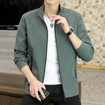 is more断码男士外套春秋季2022年新款韩版潮流修身款薄款休闲男装上