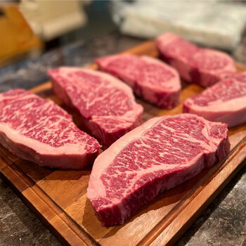 顺丰冷链新品澳洲和牛西冷m67纽约客可定制厚切牛排500g悦君心2片500g