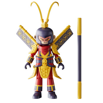 【京选品质】英雄无限积木人玩具英雄无限拼装齐天大圣孙悟空机甲模型