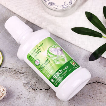 晶神假牙除菌清洗剂浓缩液清洁片浸泡牙套义齿消毒漱口水便携两瓶装