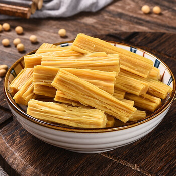 头层腐竹段干货纯正手工凉拌商用正宗火锅豆皮黄豆农家袋装 腐竹1斤装