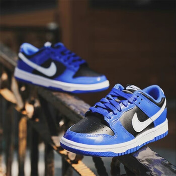 耐克(nike)nikenike dunk low game royal蓝色女子防滑耐磨低帮板鞋