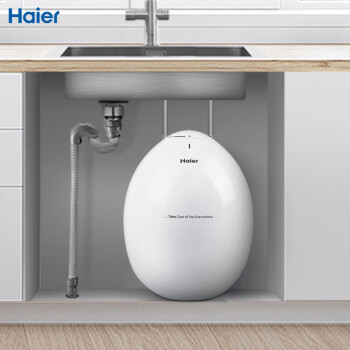
                                                            海尔（Haier）6.6升上出水小厨宝1500W家用厨房速热电热水器小巧尺寸专利防电墙ES6.6U(W)                